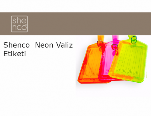 Neon Valiz Etiketi / Promosyon Valiz Etiketi