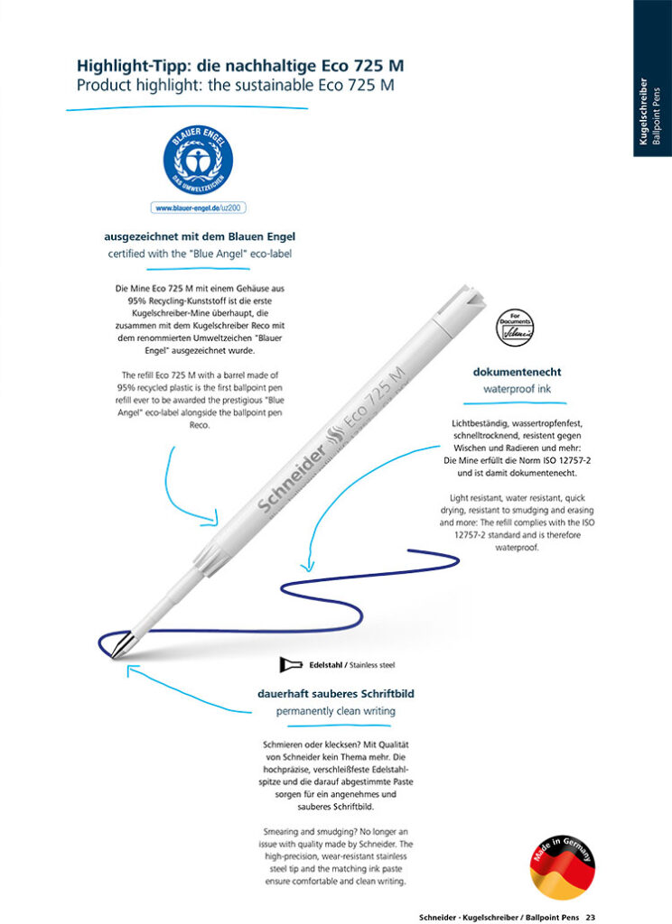 *Öne çıkan ürün: Sürdürülebilir Eco 725 M